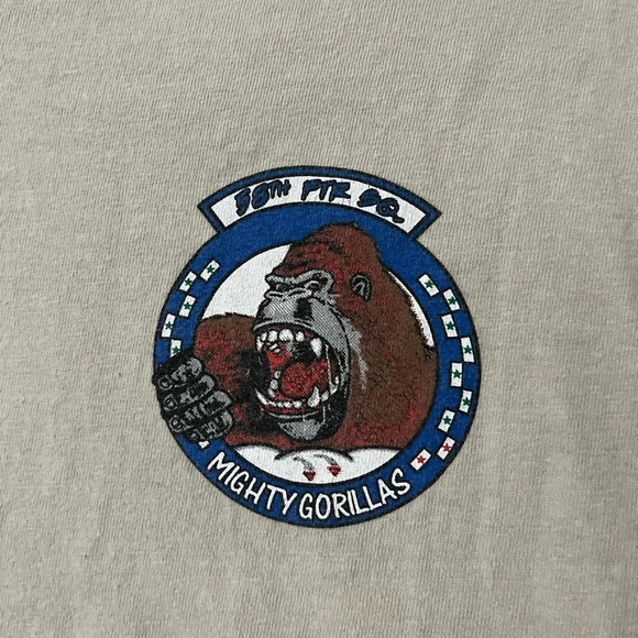 Boys Elgin Air-force Base Florida Mighty Gorillas 58th Fighter Squadron Size XL - Picture 2 of 5